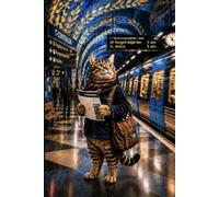 The Cat in the Stockholm Metro: A Charming Scandinavian Travel Hardcover Journal Inspired by Stockholm's Beautiful Metro, Urban Adventures, ... and the Curious Spirit of Exploration