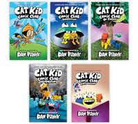 The Cat Kid Comic Club Collection A Graphic Novel #1-5 Book Set: From the Creator of Dog Man