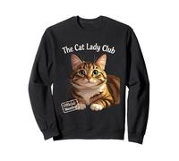 The Cat Lady Club Cozy Tabby Sudadera