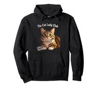 The Cat Lady Club Cozy Tabby Sudadera con Capucha