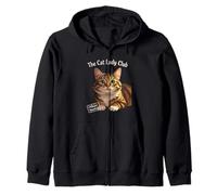 The Cat Lady Club Cozy Tabby Sudadera con Capucha