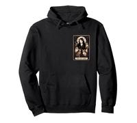 The Cat Lady Tarot Card Witchy Gothic Halloween Mystic Tee Sudadera con Capucha