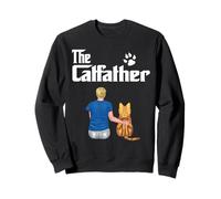 The Catfather American Shorthair Cat Dad Funny Cats Loves Sudadera