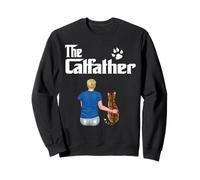 The Catfather Bengal Cat Dad Funny Kitty Cats Loves Sudadera