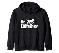 The Catfather Bengal Cat Lover Funny Father Cat Dad Sudadera con Capucha