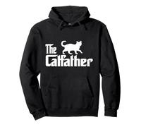 The Catfather Bengal Cat Lover Funny Father Cat Dad Sudadera con Capucha