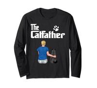 The Catfather British Shorthait Cat Dad Funny Cats Loves Manga Larga