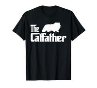 The Catfather Himalayan Cat Lover Funny Father Cat Dad Camiseta