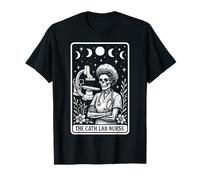 The Cath Lab Enfermera Catéter Laboratorio Enfermera Tarot Cardíaco Camiseta