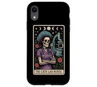 The Cath Lab Enfermera Catéter Laboratorio Enfermera Tarot Cardíaco Carcasa para iPhone XR