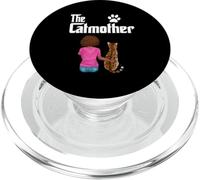The Catmother Bengal Cat Lover Funny Mother Cat Mom PopSockets PopGrip para MagSafe