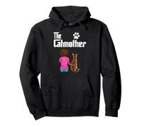 The Catmother Bengal Cat Lover Funny Mother Cat Mom Sudadera con Capucha