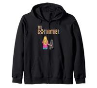 The Catmother British Shorthait Cat Lover Mother Cat Mom Sudadera con Capucha