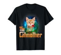 The Catmother Funny Kitten Cat Lover Funny Mom Mothers Day Camiseta