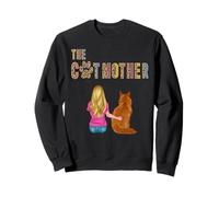 The Catmother Maine Coon Cat Lover Funny Mother Cat Mom Sudadera