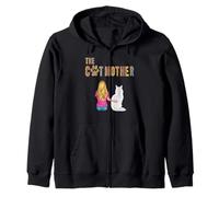 The Catmother Maine Coon Cat Lover Funny Mother Cat Mom Sudadera con Capucha