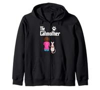 The Catmother Sphynx Cat Lover Kitty Mother Cat Mom Sudadera con Capucha
