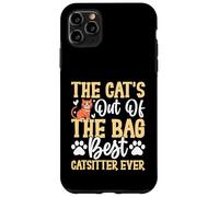 The Cats out of The Bag: el Mejor Cuidador de Gatos de Todos los Tiempos Carcasa para iPhone 11 Pro MAX
