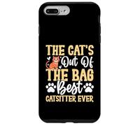 The Cats out of The Bag: el Mejor Cuidador de Gatos de Todos los Tiempos Carcasa para iPhone 7 Plus/8 Plus