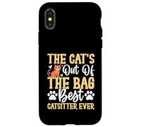 The Cats out of The Bag: el Mejor Cuidador de Gatos de Todos los Tiempos Carcasa para iPhone X/XS