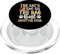 The Cats out of The Bag: el Mejor Cuidador de Gatos de Todos los Tiempos PopSockets PopGrip para MagSafe
