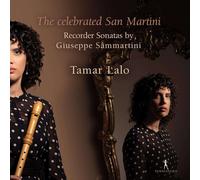 The Celebrated San Martini - Recorder Sonatas By José Sammartini (CD)