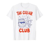 The Cellar Club se asocia en Wine Cork Shades Funny Vineyard Camiseta