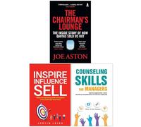The Chairman's Lounge, Inspire Influence Sell & Counseling Skills For Managers 3 Books Collection Set