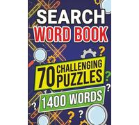 The Challenging Word Search Puzzle Book for Adults:: 70 Large Print Grids with 1400 Mind-Bending Words | Large Print Format for all Ages | Gift for Vacations, Holidays and Free Time