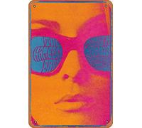 The Chambers Brothers - Cartel de metal retro decorativo para el hogar, letrero vintage de hojalata de 30,5 x 20,3 cm
