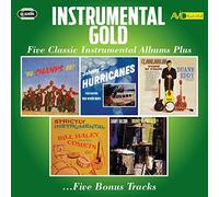 The Champs - Instrumental Gold - Five Classic Instrumental Albums Plus (Go Champs Go! / Johnny And The Hurricanes / $1,000,000 Dollars Worth Of Twang / Strictly Instrumental / Drums Are My Beat!)