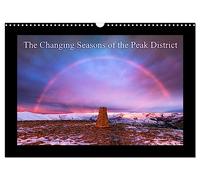 The Changing Seasons of the Peak District (Wall Calendar 2026 DIN A3 landscape), CALVENDO 12 Month Wall Calendar: Award winning photographs showing the changing seasons in Derbyshire