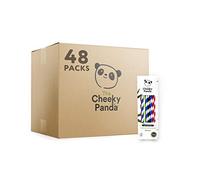 The Cheeky Panda - Pajitas de papel de bambú | Caja multicolor a granel de 48 paquetes (4800 pajitas en total) | 100% biodegradable, sin plástico, ecológico, fuerte y sostenible