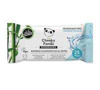 The Cheeky Panda Toallitas limpiadoras faciales de bambú sin perfume x 24