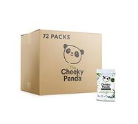 The Cheeky Panda Toallitas prácticas de bambú | Caja a granel de 72 paquetes (12 toallitas por paquete, 864 en total) | Toallitas sin plástico, tamaño de bolsillo, para llevar, ecológicas, súper