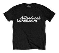 The Chemical Brothers Camiseta con logo oficial para hombre, color negro, Negro, XXL