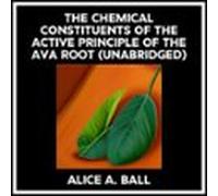 The Chemical Constituents Of The Active Principle Of The Ava Root (una
