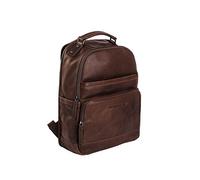 The Chesterfield Brand Austin Mochila de negocios Piel natural 39 cm Compartimento para el portátil marrón
