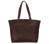 The Chesterfield Brand Wax Pull Up Bolsa de hombro Piel 36 cm Compartimento para el portátil marrón