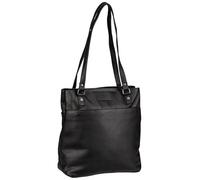 The Chesterfield Brand bolso de hombro con compartimento para portátil Raynor Shopper Black negro