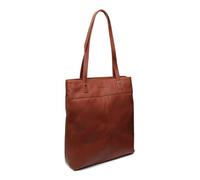 The Chesterfield Brand bolso de hombro con compartimento para portátil Solvia Shopper Cognac marrón