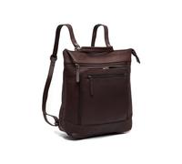 The Chesterfield Brand Cuero mochila de ocio con compartimento para portátil Caldero Backpack Brown marrón oscuro