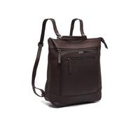 The Chesterfield Brand Cuero mochila de ocio con compartimento para portátil Caldero Backpack Brown marrón oscuro