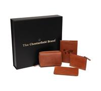 The Chesterfield Brand Cartera Protección RFID Piel 11.5 cm Caja de regalo marrón