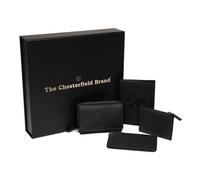 The Chesterfield Brand Cartera Protección RFID Piel 11.5 cm Caja de regalo negro