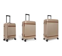 The Chesterfield Brand con Compartimento para portátil Zuna Trolley-Set S+ / M/L Champagne marrón Topo 55cm