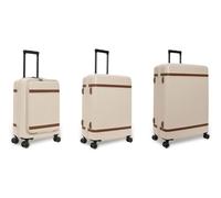 The Chesterfield Brand Zuna 4 ruedas Juego de maletas 3 piezas beige