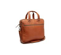 The Chesterfield Brand Cuero maletín bolsa de ordenador portátil con compartimento para portátil Montara Leather Laptopbag Cognac marrón