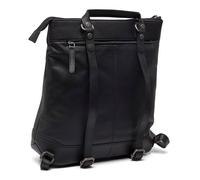 The Chesterfield Brand Cuero mochila de ocio con compartimento para portátil Caldero Backpack Black negro