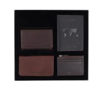 The Chesterfield Brand Cuero Monedero Gift Set Leather Ladie's Brown marrón Oscuro